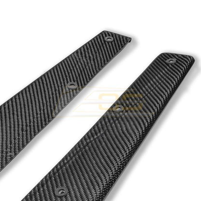 2014-20 BMW F80 M3 Carbon Fiber Front Splitter & Side Skirts image 14