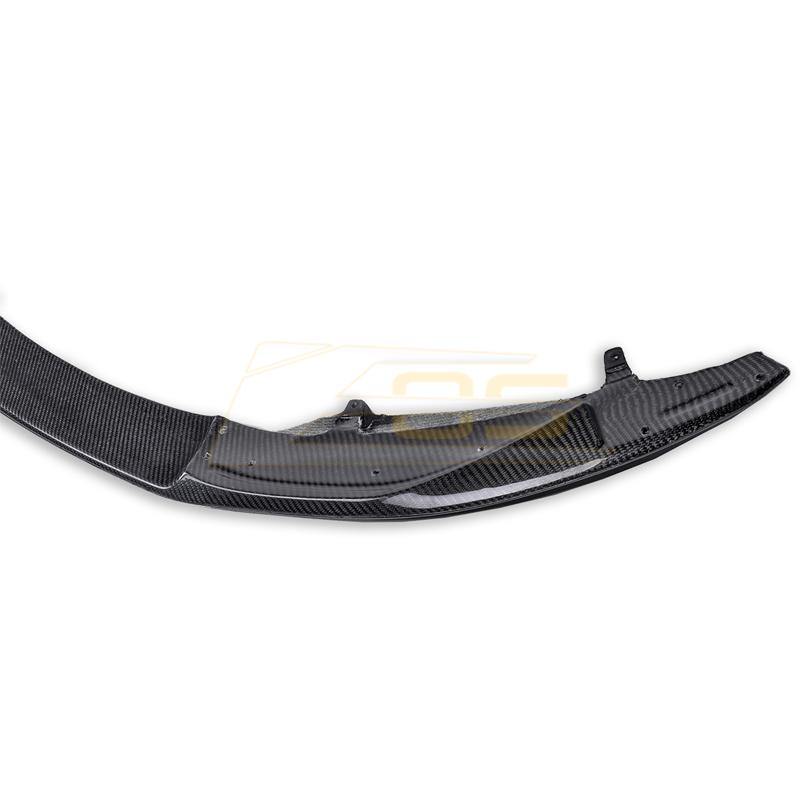 2014-20 BMW F80 M3 Carbon Fiber Front Splitter & Side Skirts image 11