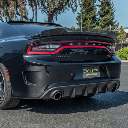 2015-Up Dodge Charger Rear Spoiler Wickerbill Flap Insert image 2