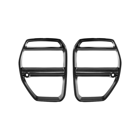 2021-Up BMW G80 M3 | G82 G83 M4 | Vorsteiner Style Carbon Fiber Front Kidney Grille image 1