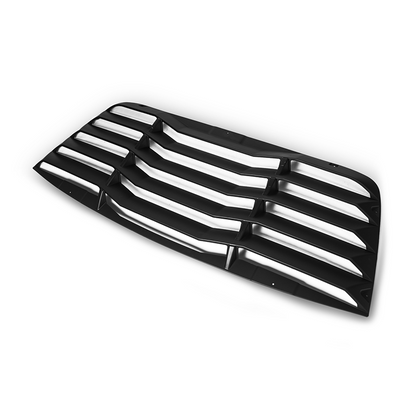 2008+ Dodge Challenger Rear Window Louver Sun Shade Cover image 2