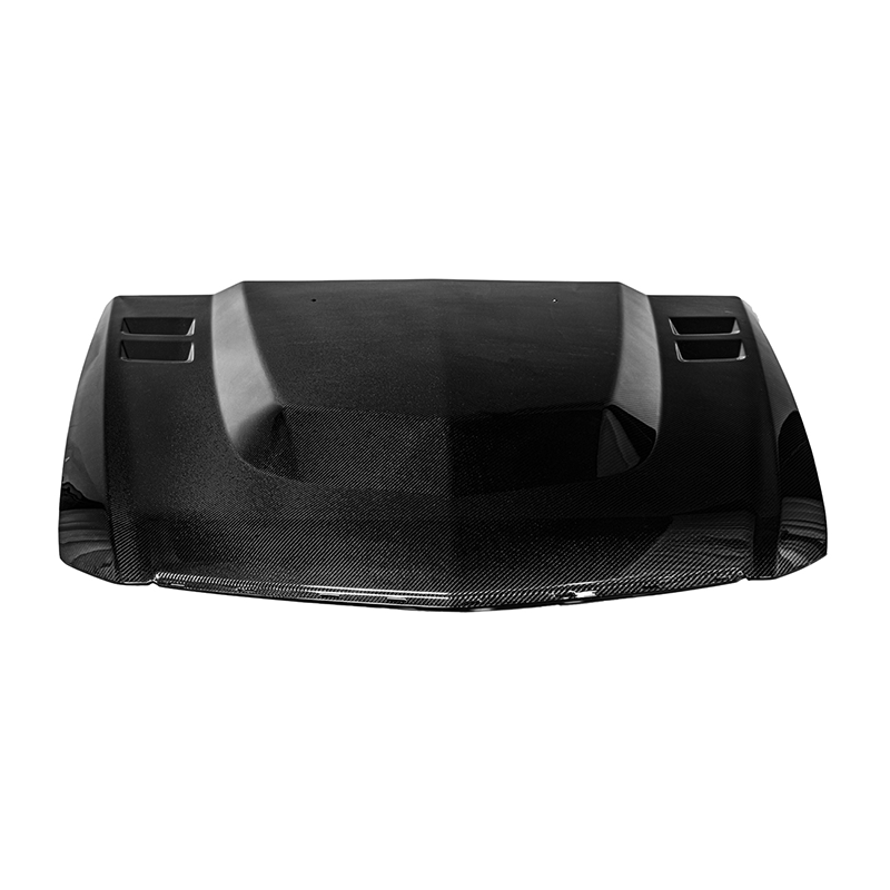2009-15 Cadillac CTS-V Carbon Fiber Front Bumper Hood image 2