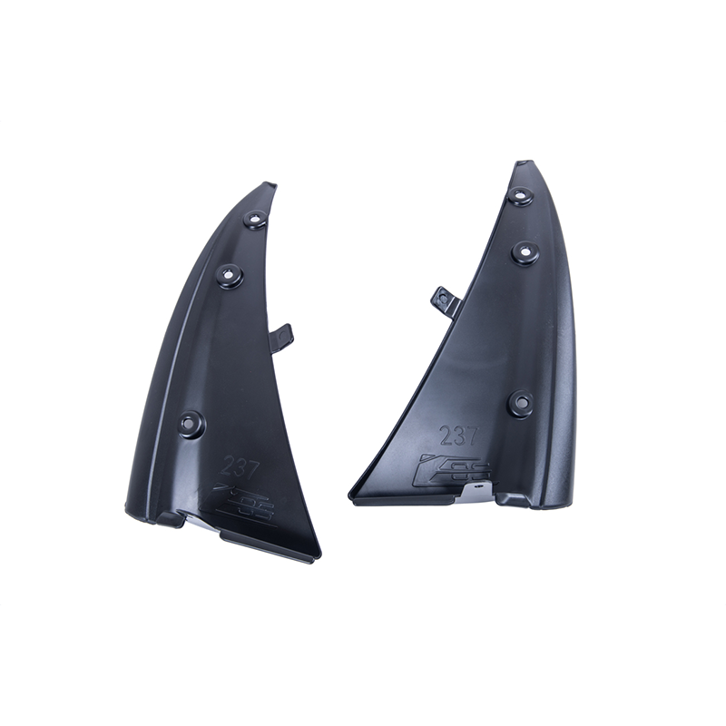 Corvette C7 GM Enhanced Texture Front Splash Guards image 2