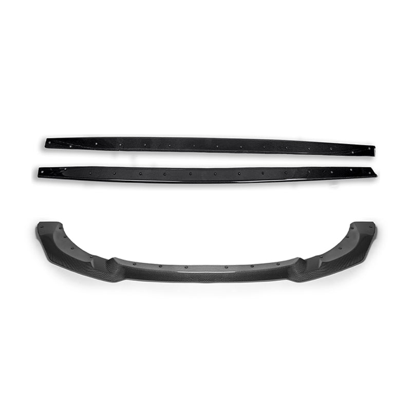 2014-20 BMW F80 M3/ F82 M4 Carbon Front Splitter & Side Skirts image 1