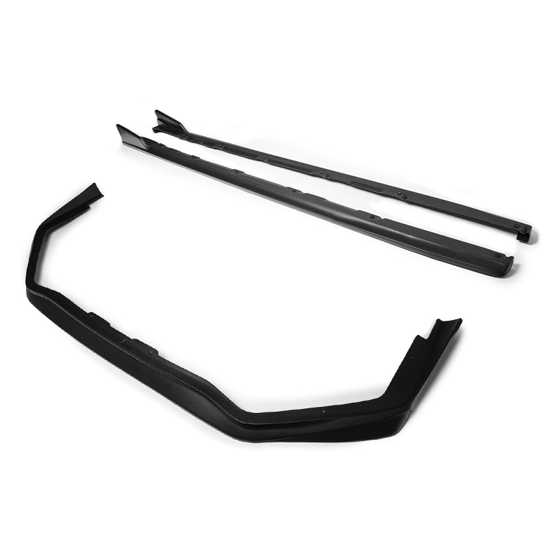 2015-17 Subaru WRX / STi VRS Style Front Splitter Lip & Side Skirts image 1