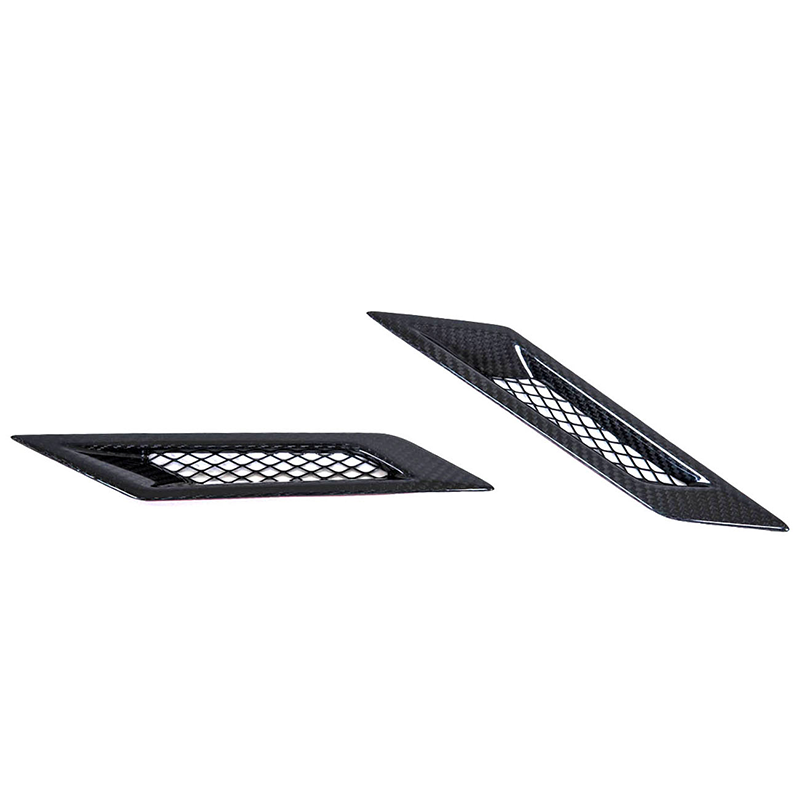 2009-15 Cadillac CTS-V Dry Carbon Fiber Side Bumper Fender Vents image 2