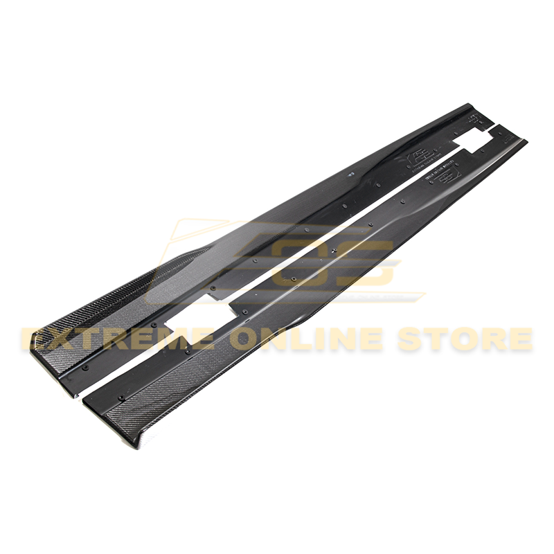 2008-09 Pontiac G8 Carbon Side Skirts image 1
