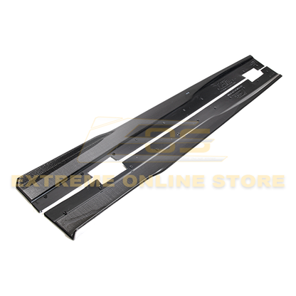2008-09 Pontiac G8 Carbon Side Skirts image 1