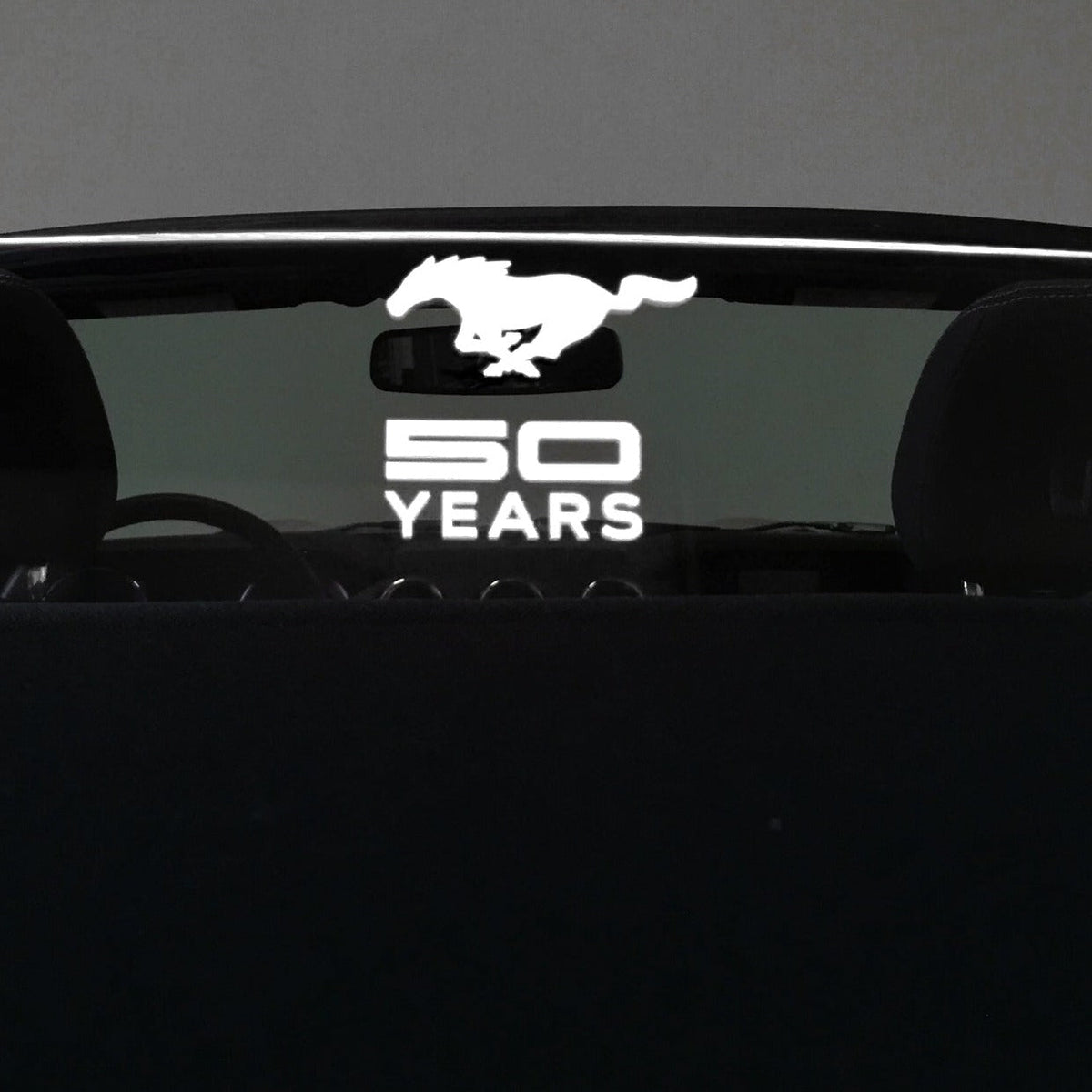 2015+ Mustang Convertible WindRestrictor® Add On Front Mount image 21
