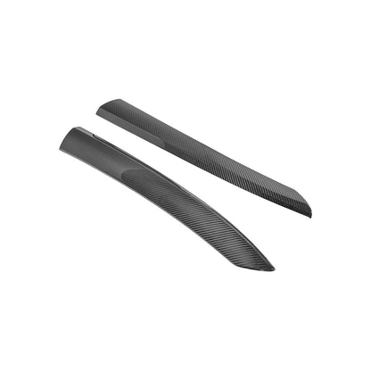 Corvette C7 Carbon Fiber Roof Side Trim Panel Cover Overlays image 12