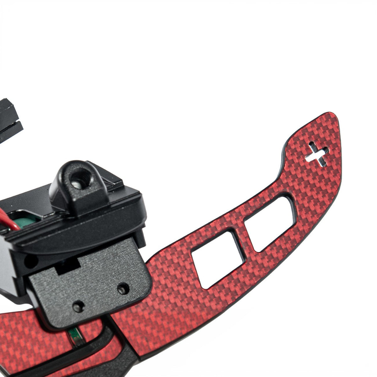 Corvette Carbon Fiber Steering Wheel Magnetic Paddle Shifter Pair image 6