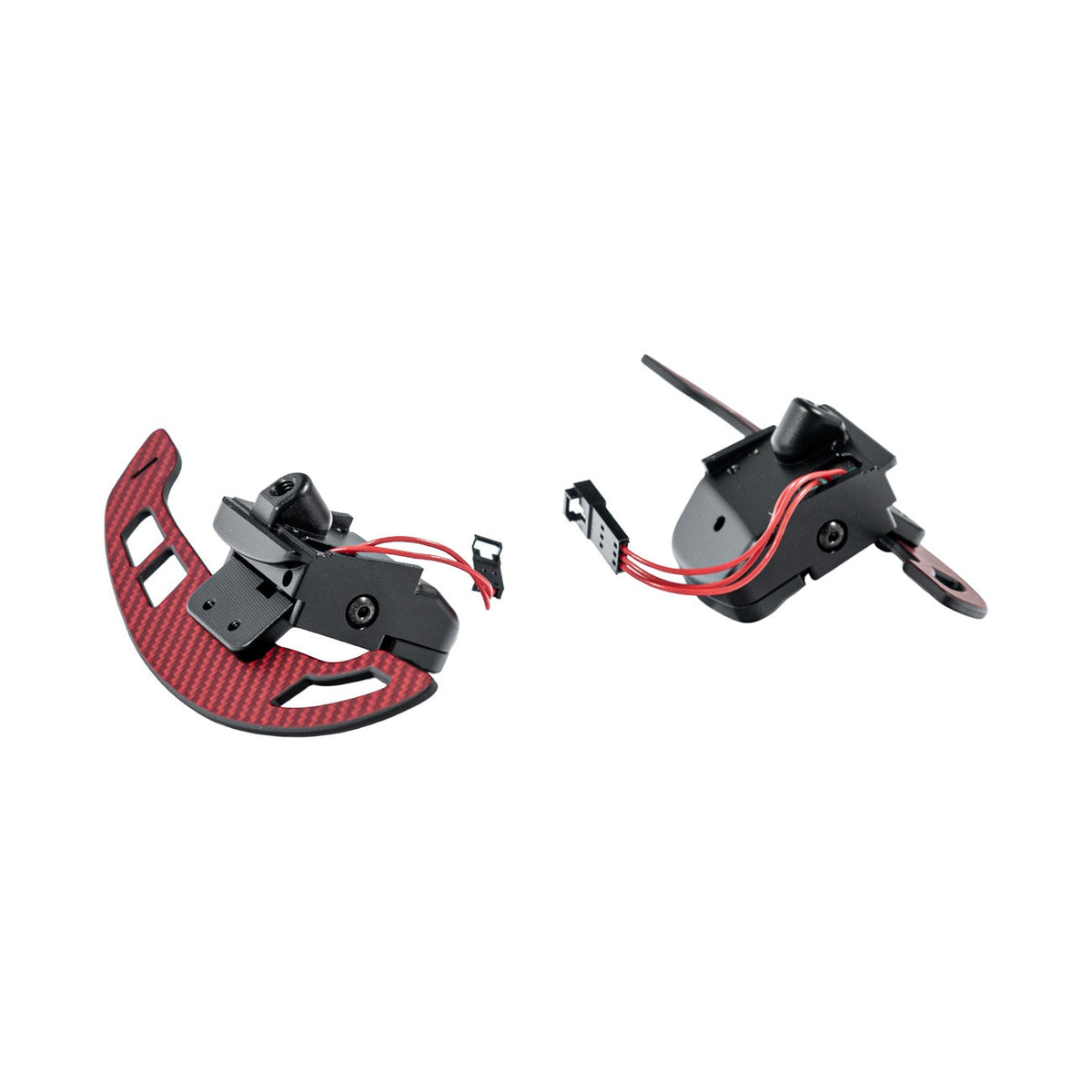 Corvette Carbon Fiber Steering Wheel Magnetic Paddle Shifter Pair image 5