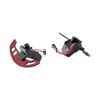 Corvette Carbon Fiber Steering Wheel Magnetic Paddle Shifter Pair image 5
