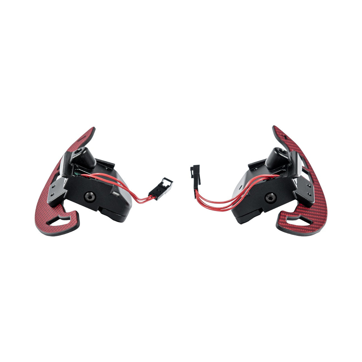 Corvette Carbon Fiber Steering Wheel Magnetic Paddle Shifter Pair image 7