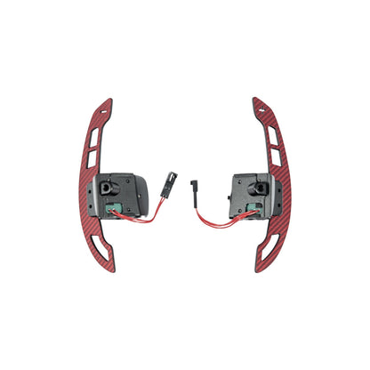 Corvette Carbon Fiber Steering Wheel Magnetic Paddle Shifter Pair image 10