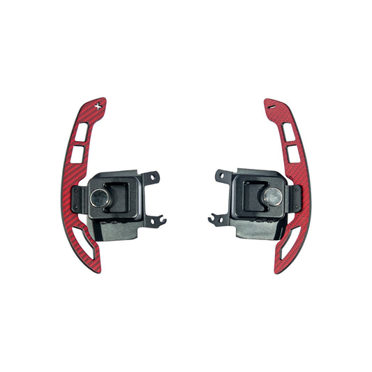 Corvette C8 Carbon Fiber Steering Wheel Magnetic Paddle Shifters image 1