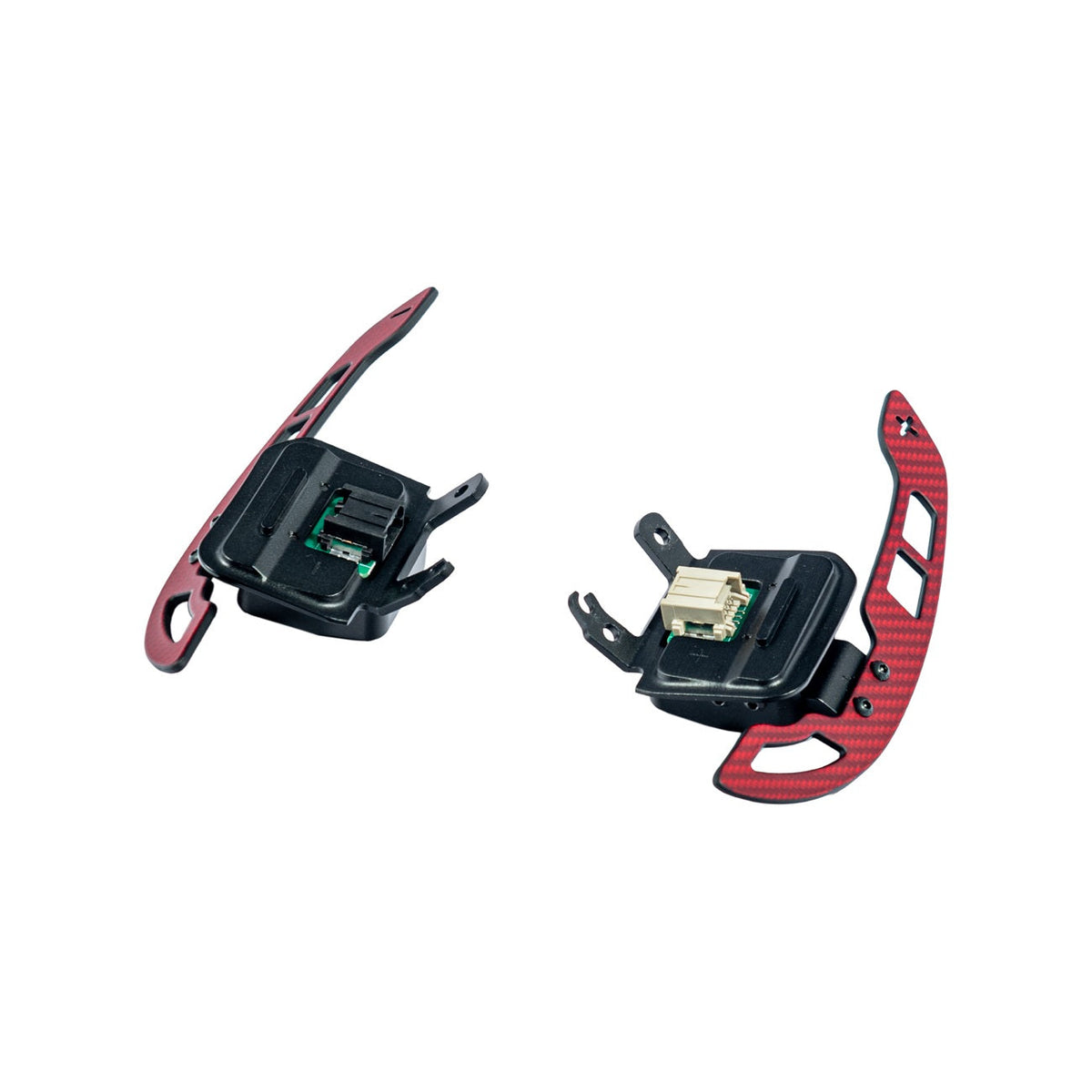 Corvette C8 Carbon Fiber Steering Wheel Magnetic Paddle Shifters image 3