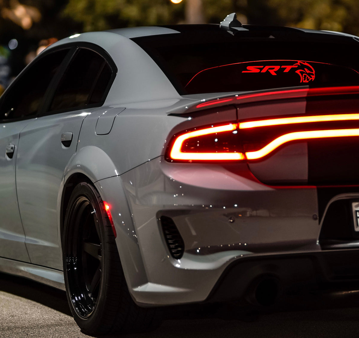WindRestrictor® 2006-Up Dodge Charger Rear Add On Glow Plate image 30
