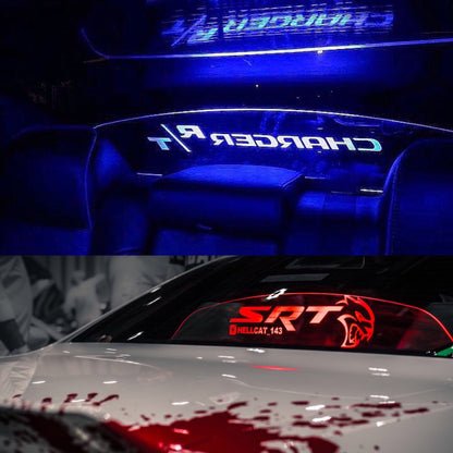WindRestrictor® 2006-Up Dodge Charger Rear Add On Glow Plate image 28