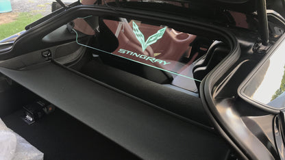 WindRestrictor® C7 Coupe Rear Add On Glow Plate image 10