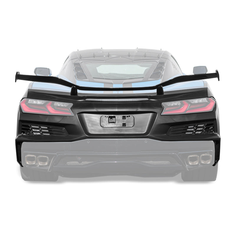Corvette C8 Stingray Rear Bumper & Spoiler Kit [Z06 Conversion Package] image 1