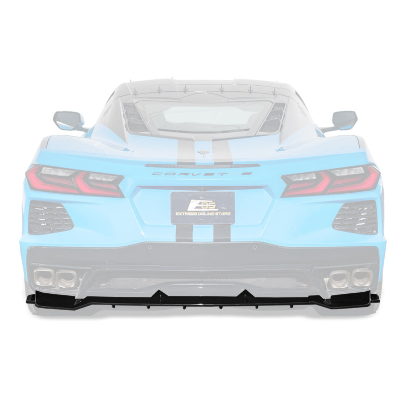 Corvette C8 Rear Diffuser Lip image 1