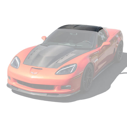 2005-13 Corvette C6 CARBON FIBER Top Targa Roof Panel image 1
