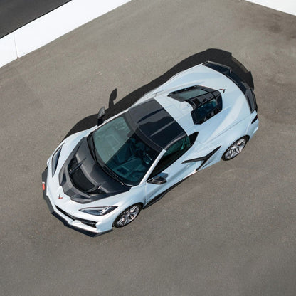 Corvette C8 Carbon Fiber GM Factory Style Double-Sided Replacement Removable Targa Roof Panel image 4