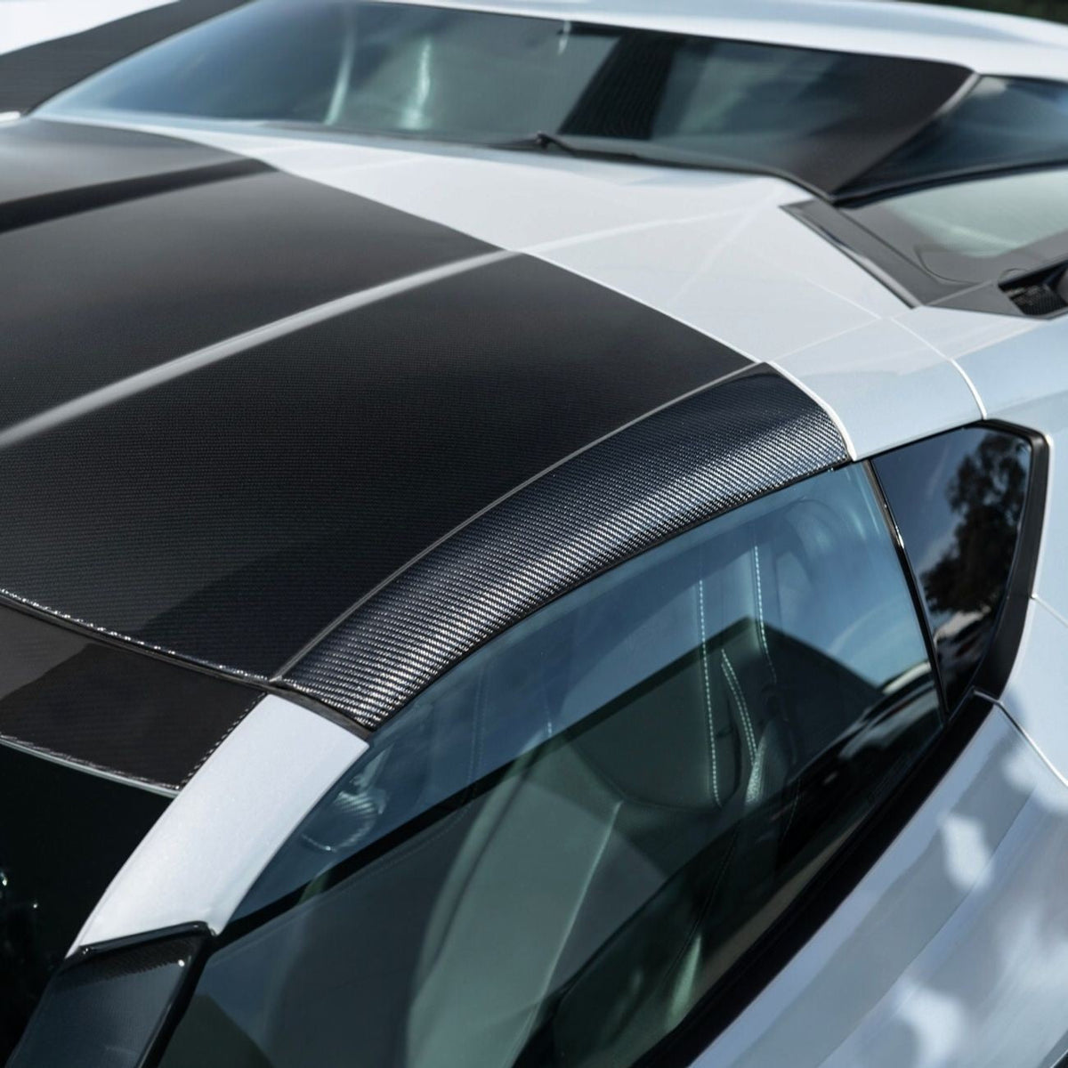 Corvette C8 Carbon Fiber GM Factory Style Double-Sided Replacement Removable Targa Roof Panel image 8