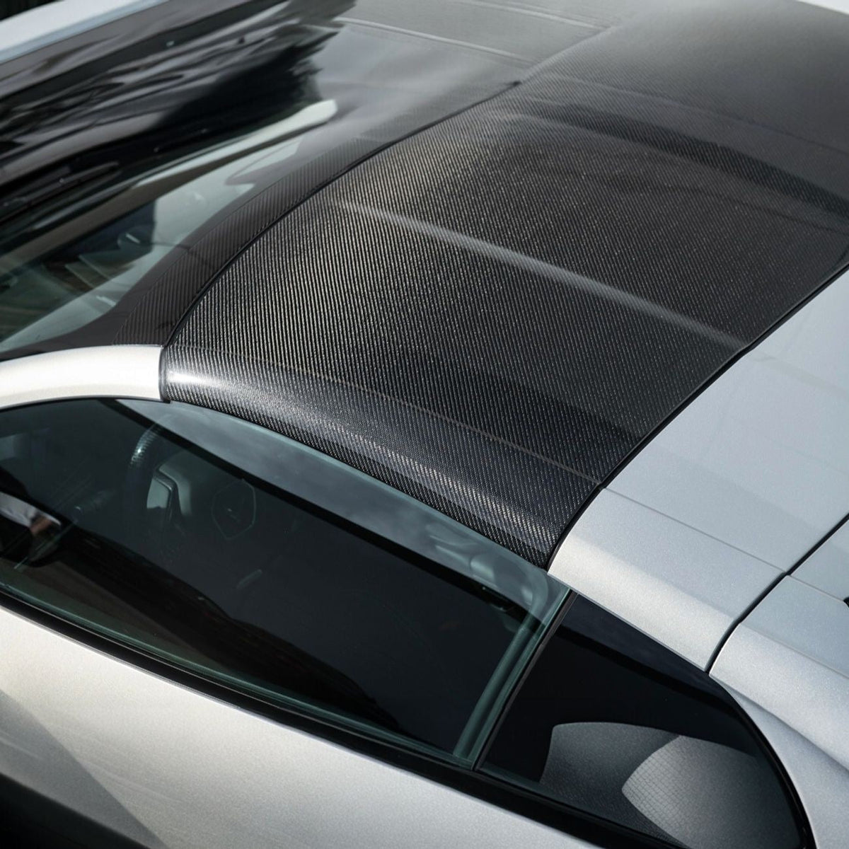 Corvette C8 Carbon Fiber GM Factory Style Double-Sided Replacement Removable Targa Roof Panel image 9