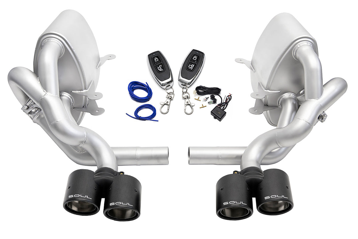 Porsche 997.1 Carrera SOUL Valved Exhaust