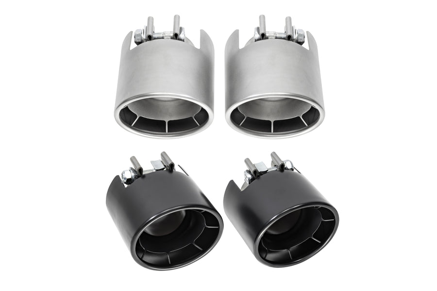Porsche 718 GT4 RS / Spyder RS SOUL Weissach-Style Bolt-On Exhaust Tips