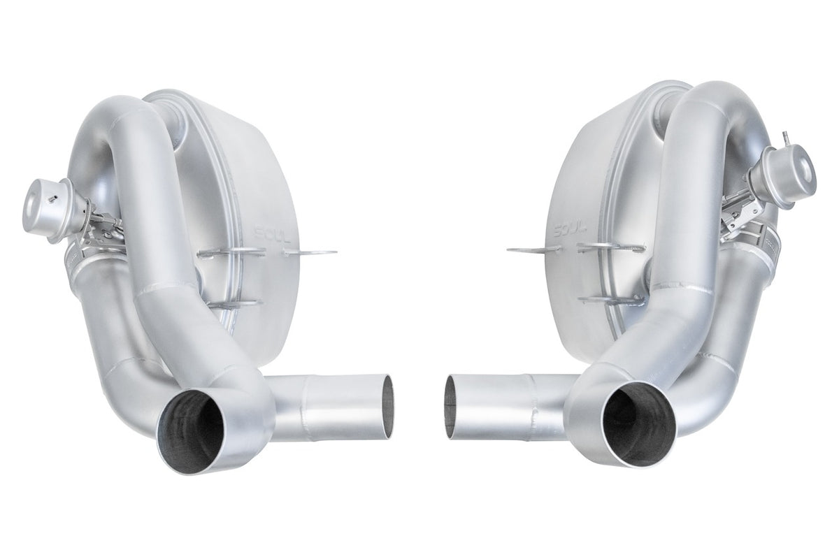 Porsche 996 Carrera 4S SOUL Valved Side Mufflers
