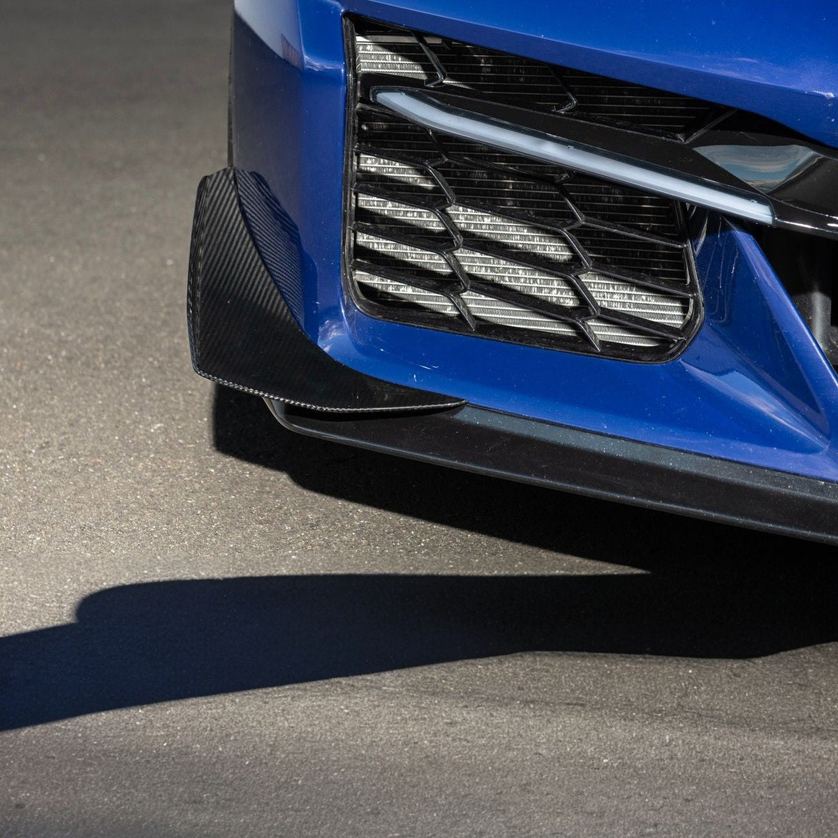 Corvette C8 Carbon Fiber Z07 Performance Package Front Canards image 10