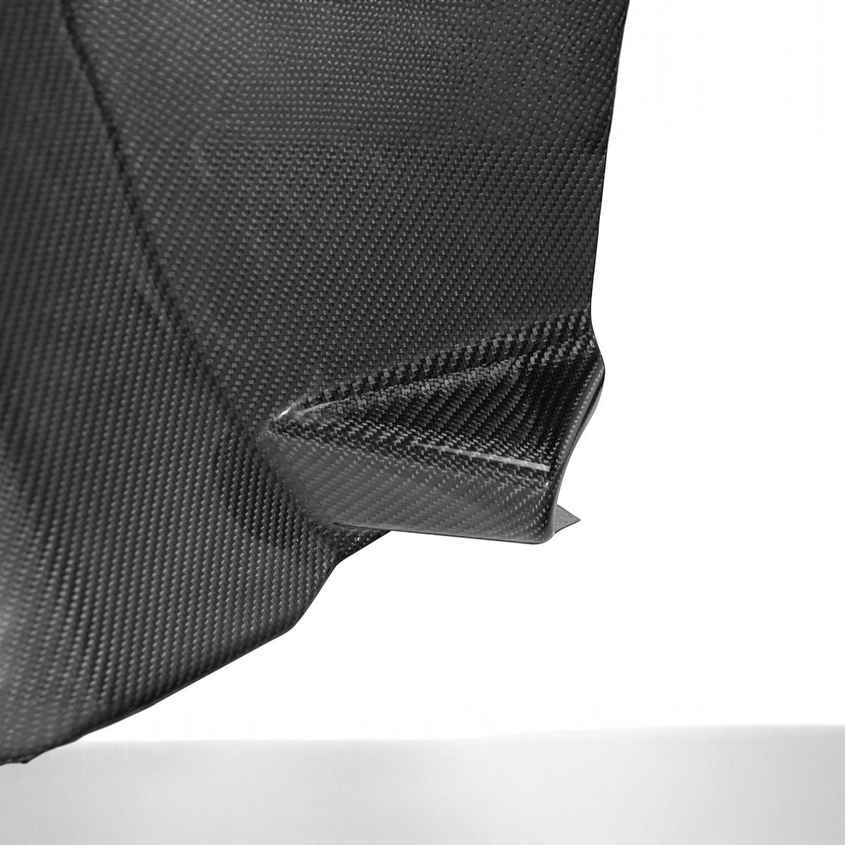 Corvette C6 Carbon Fiber Factory Style Front Fender Rear Extension Splash Guards image 30