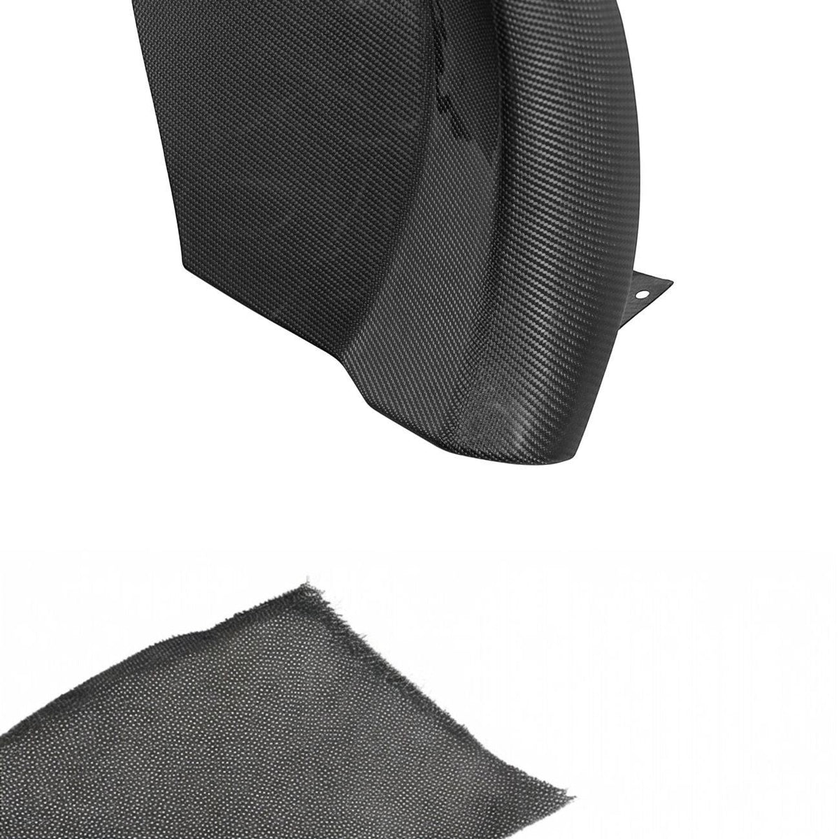 Corvette C6 Carbon Fiber Factory Style Front Fender Rear Extension Splash Guards image 31