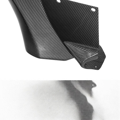 Corvette C6 Carbon Fiber Factory Style Front Fender Rear Extension Splash Guards image 32
