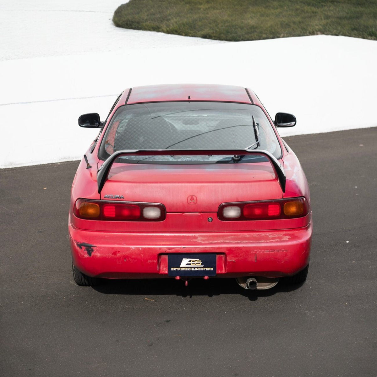 1994-2001 Acura Integra Mugen Gen.1 Style Rear Trunk Lid High Wing Spoiler image 7