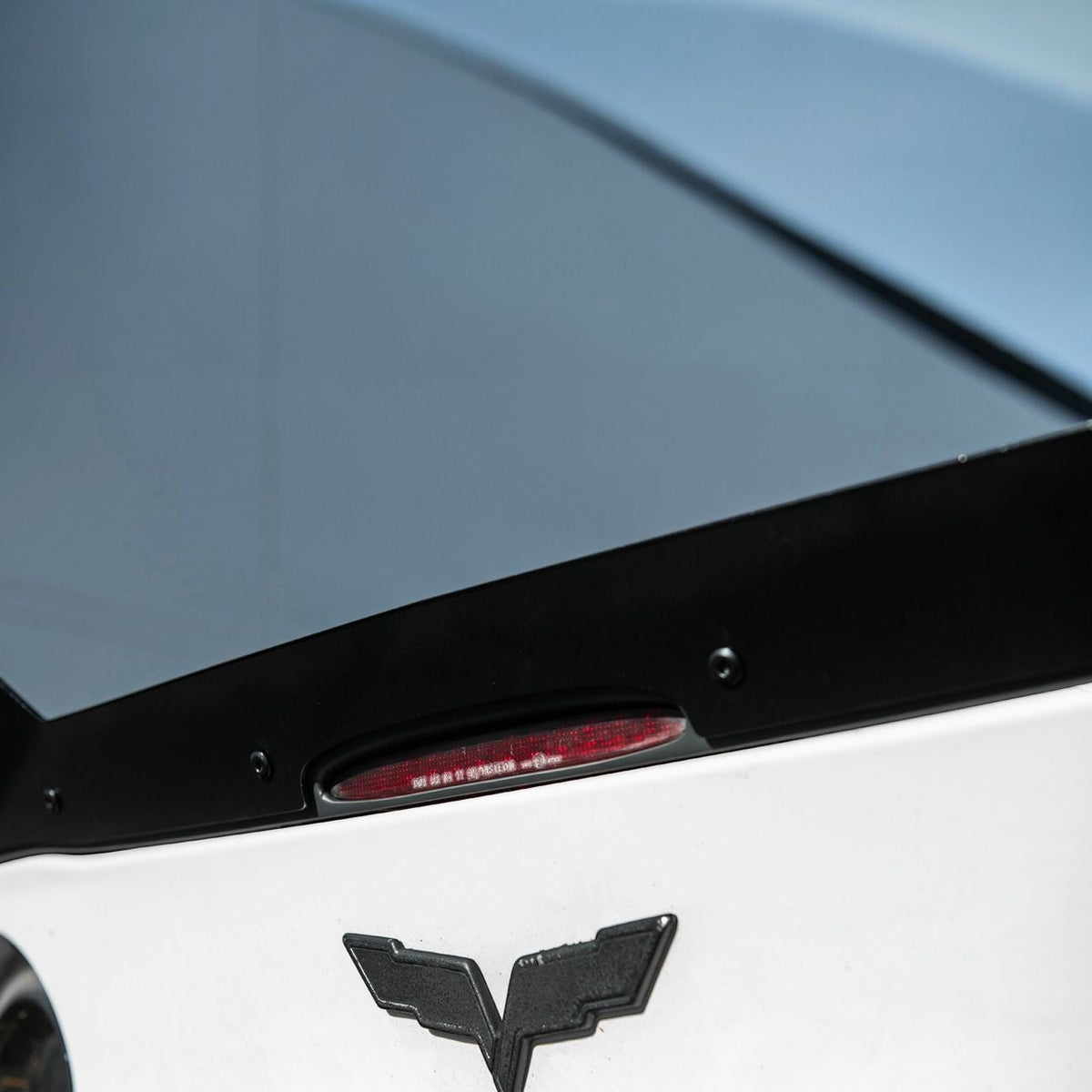 Corvette C6 ZR1 Extended Rear Trunk Lid Wing Spoiler image 15