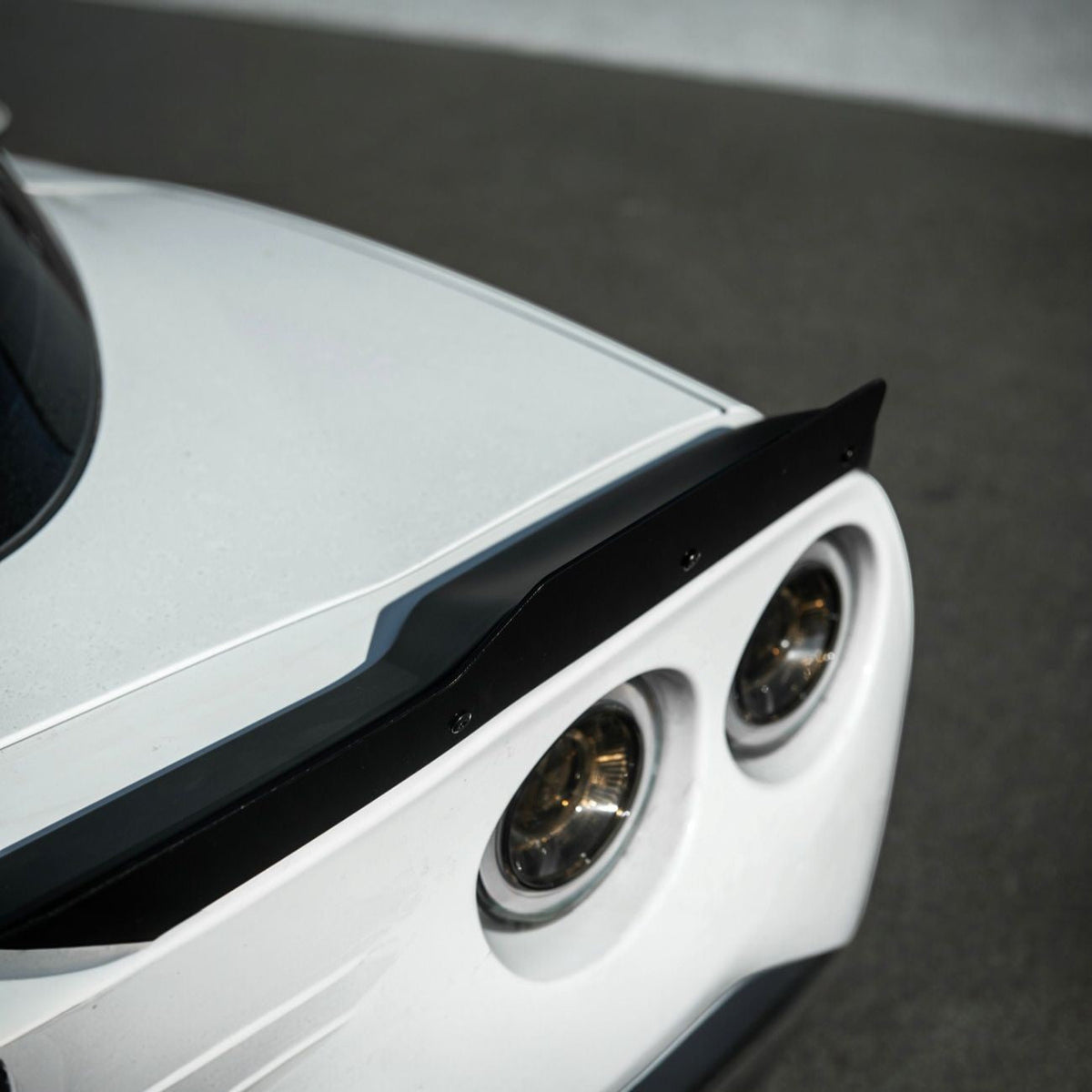 Corvette C6 ZR1 Extended Rear Trunk Lid Wing Spoiler image 17