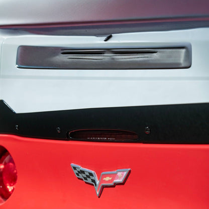 Corvette C6 ZR1 Extended Rear Trunk Lid Wing Spoiler image 19