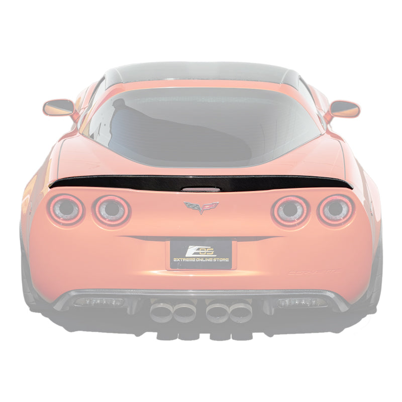 2005-13 Corvette C6 Rear Trunk Lid Wing Spoiler image 1