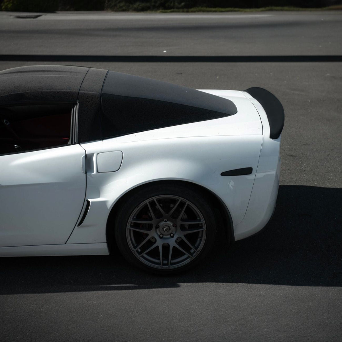 Corvette C6 EOS Performance Package Rear Trunk Lid Wing Spoiler image 4