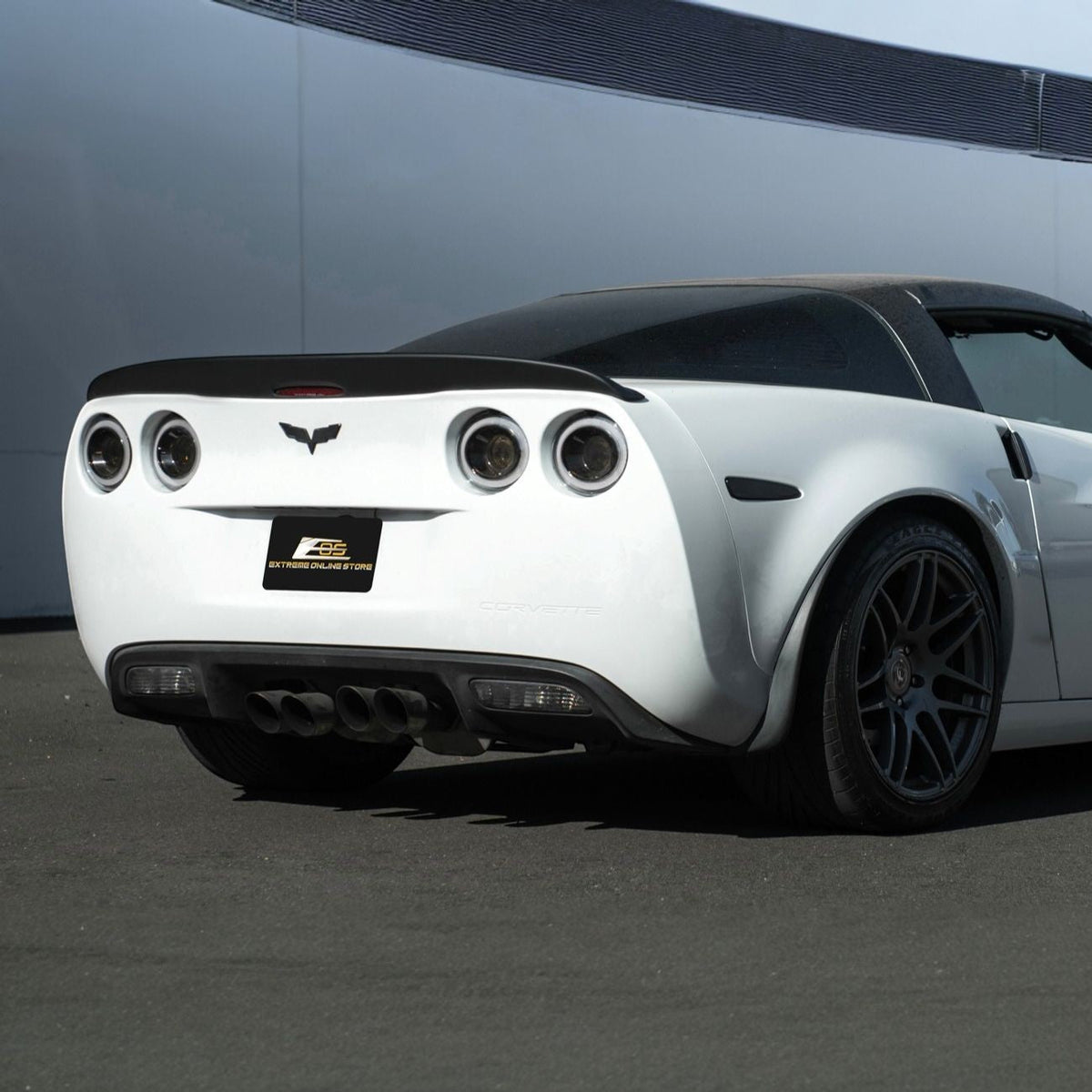 Corvette C6 EOS Performance Package Rear Trunk Lid Wing Spoiler image 5
