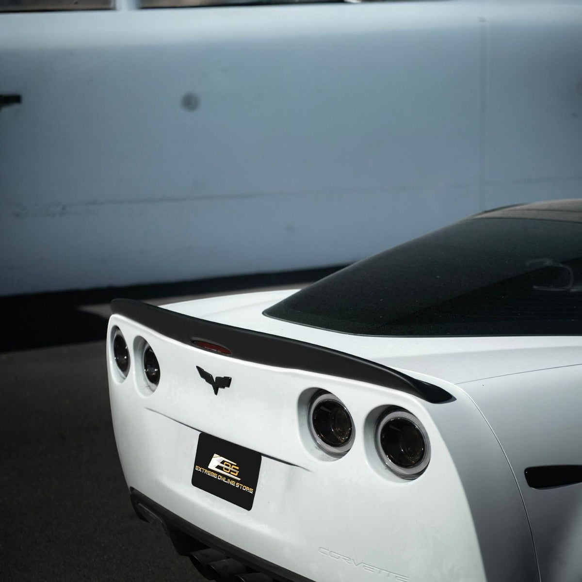Corvette C6 EOS Performance Package Rear Trunk Lid Wing Spoiler image 7