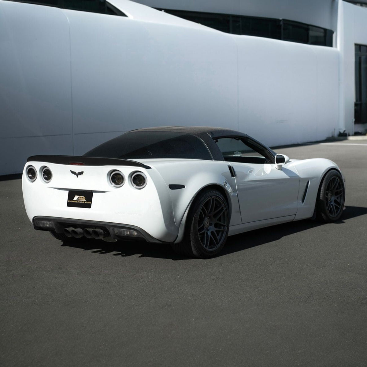 Corvette C6 EOS Performance Package Rear Trunk Lid Wing Spoiler image 8