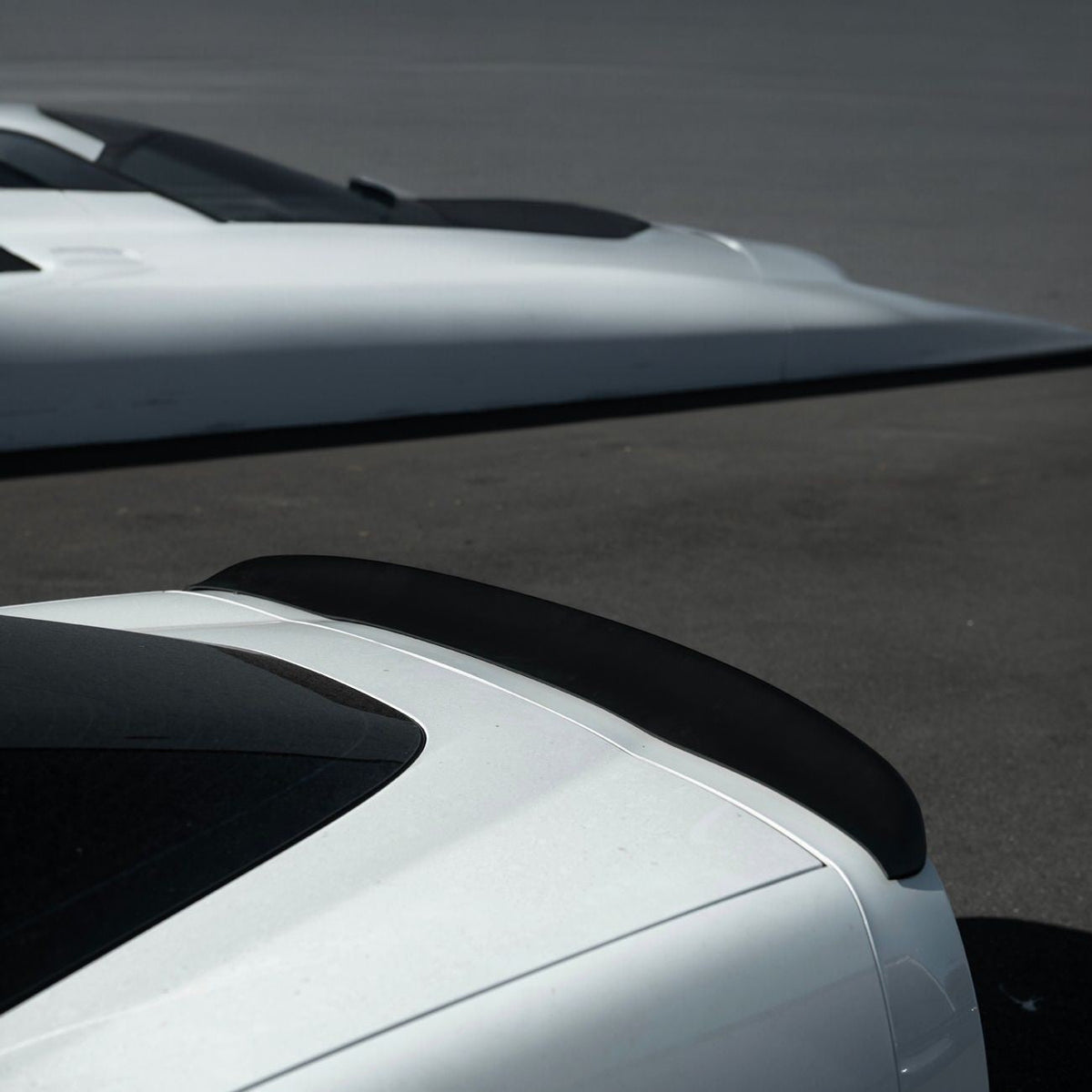 Corvette C6 EOS Performance Package Rear Trunk Lid Wing Spoiler image 9