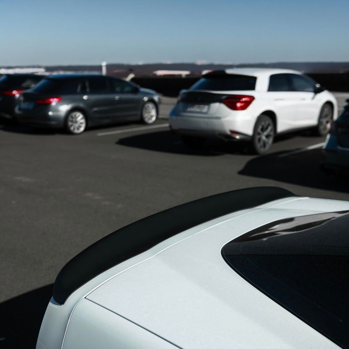 Corvette C6 EOS Performance Package Rear Trunk Lid Wing Spoiler image 10