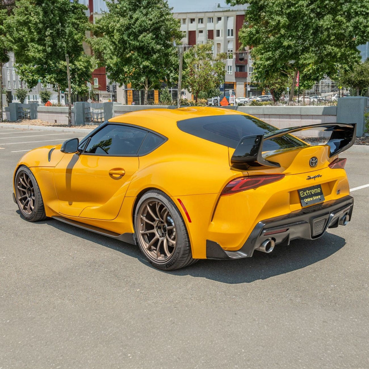 2020-Up Toyota GR Supra ST Style Rear Trunk Lid Wing Spoiler image 2
