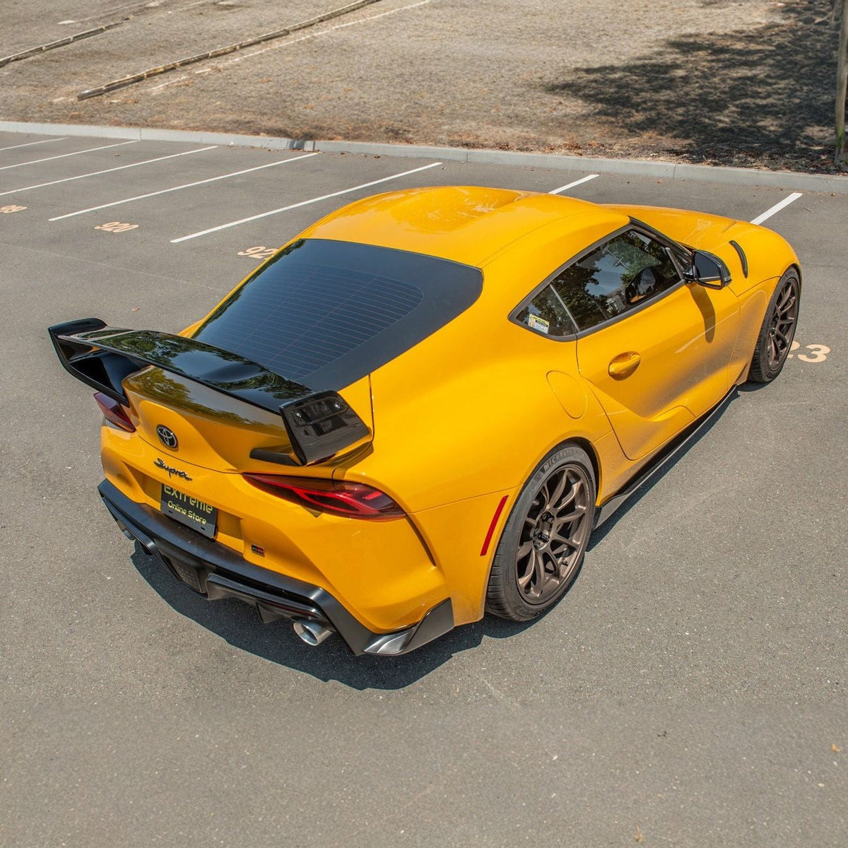 2020-Up Toyota GR Supra ST Style Rear Trunk Lid Wing Spoiler image 12